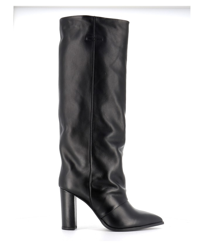 BOTTES NAPLES CUIR NOIR