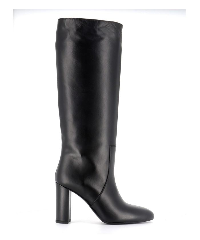 BOTTES MILAN CUIR NOIR