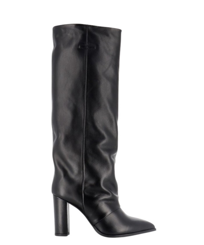 BOTTES NAPLES CUIR NOIR